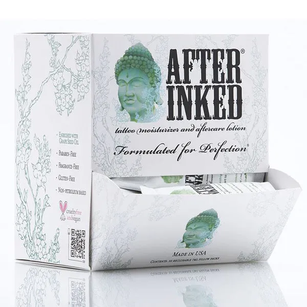 After Inked Pillow Packs