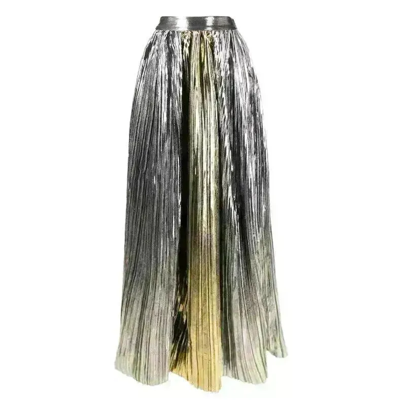 Hollow Color Contrast Patchwork  Summer Modest Swimsuit Skirt Swimsuit  for Women