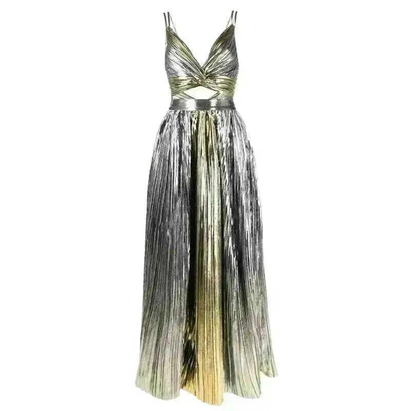 Hollow Color Contrast Patchwork  Summer Modest Swimsuit Skirt Swimsuit  for Women
