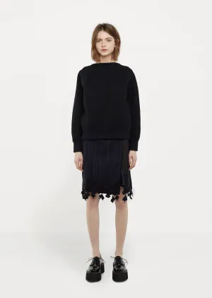 Lace Wrapover Skirt
