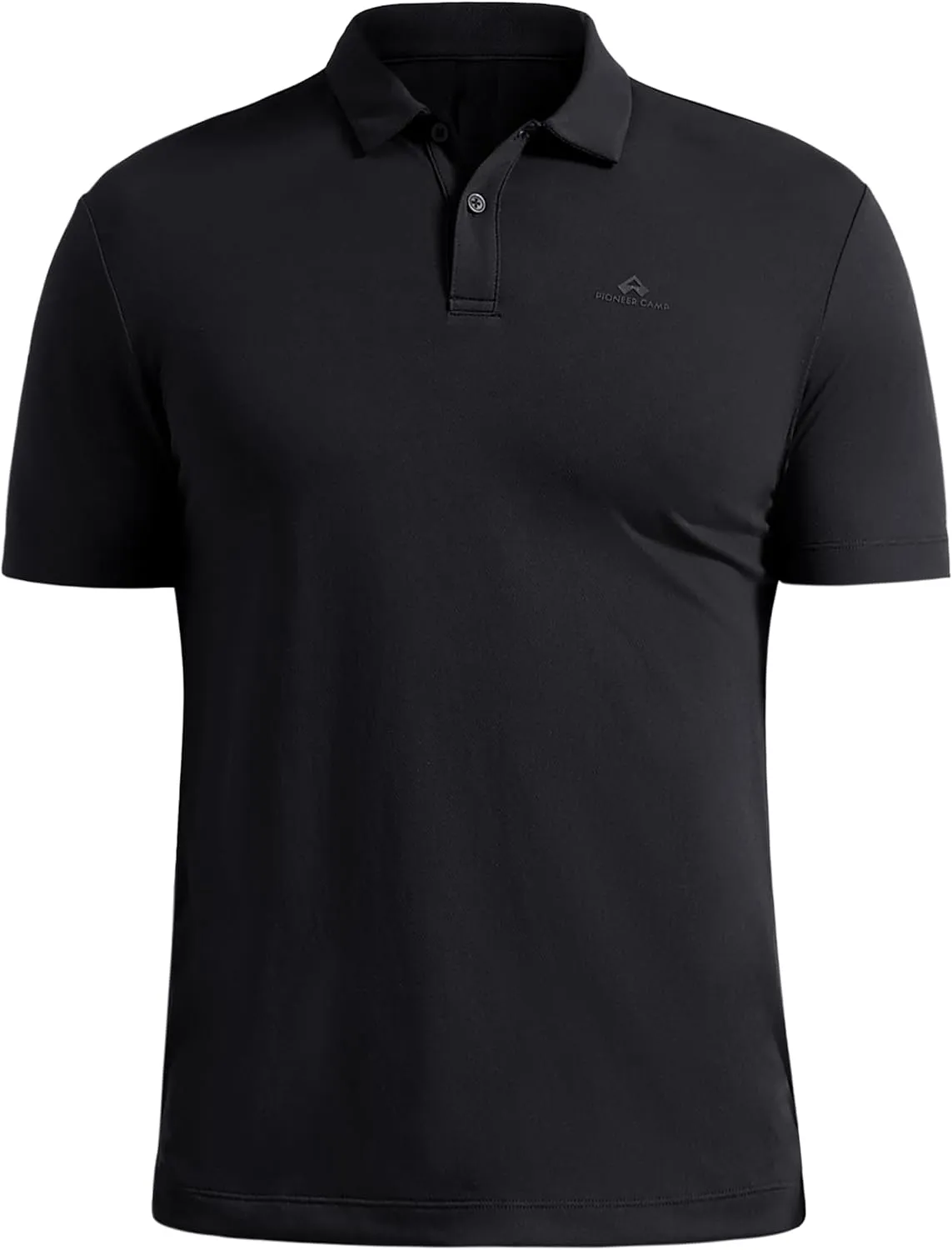 Pioneer Camp Men's Golf Shirt UPF 50  Quick Dry Polo Shirts Short Sleeve Moisture Wicking Performance Tees Collar Work Shirts