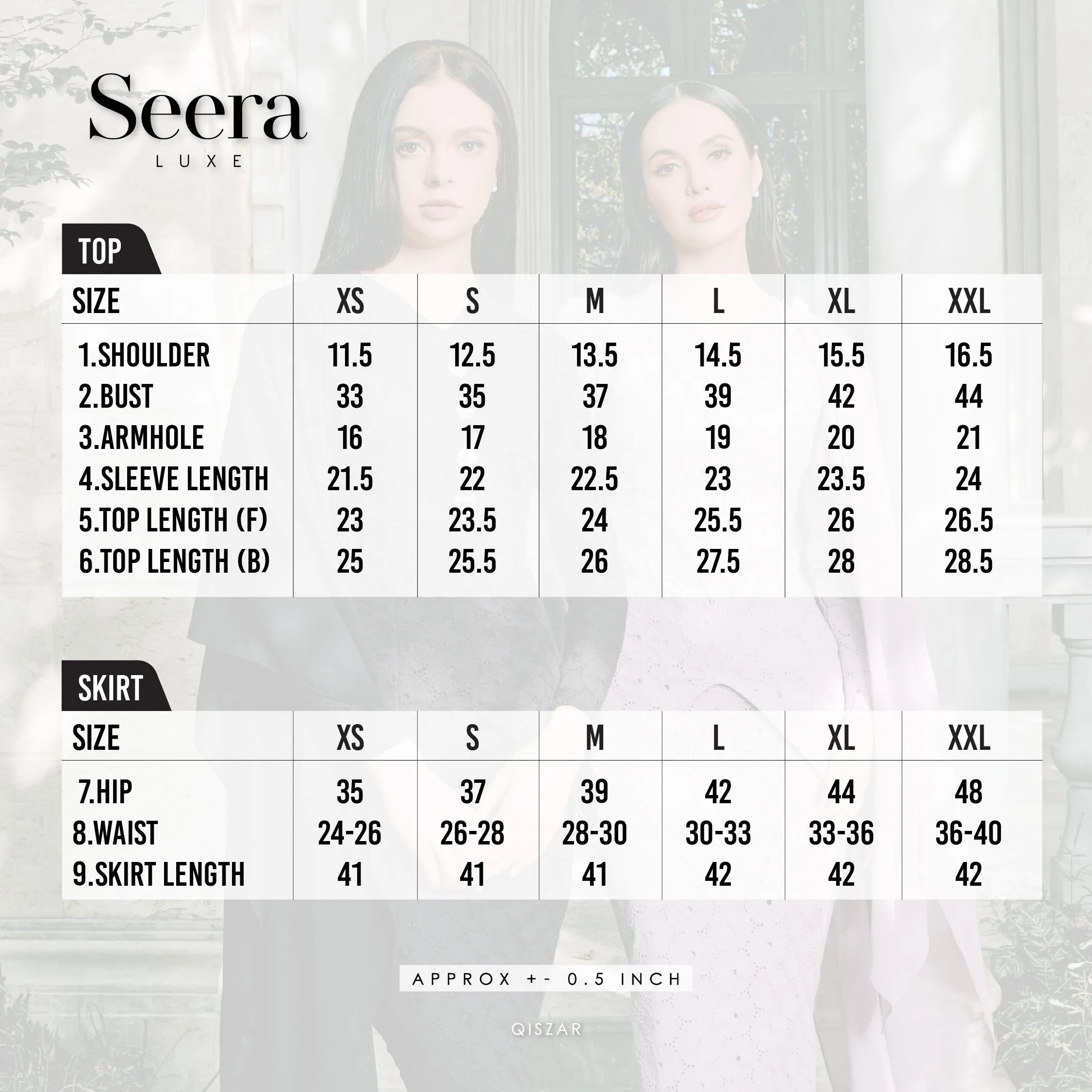 SEERA LUXE - BLACK