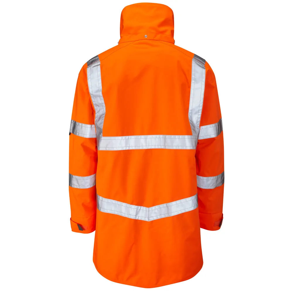TRU Breathable Hi Vis Jacket w/ Transpennine Route UOTTB Logos