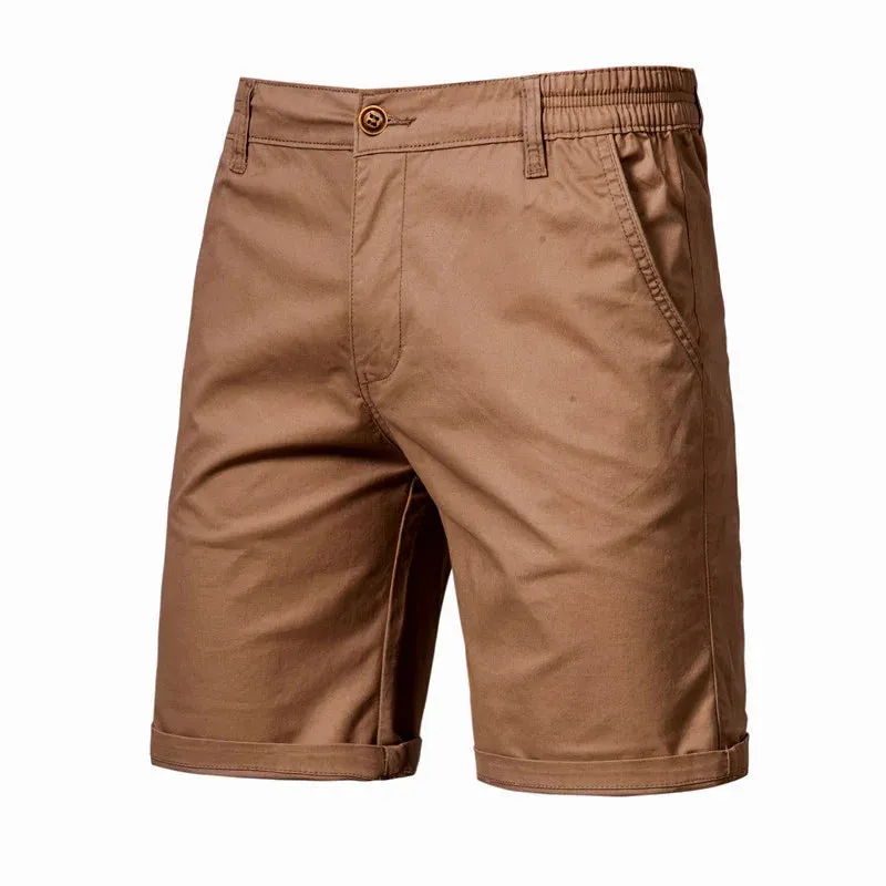 Wiaofellas  -  Men Casual Cotton Shorts Summer Sport Basketball Shorts Men Slim Soild Shorts Quick Dry Gym Beach Shorts Male Clothes Streetwear