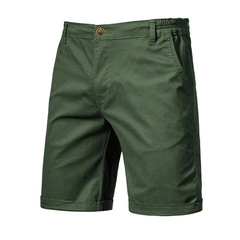 Wiaofellas  -  Men Casual Cotton Shorts Summer Sport Basketball Shorts Men Slim Soild Shorts Quick Dry Gym Beach Shorts Male Clothes Streetwear