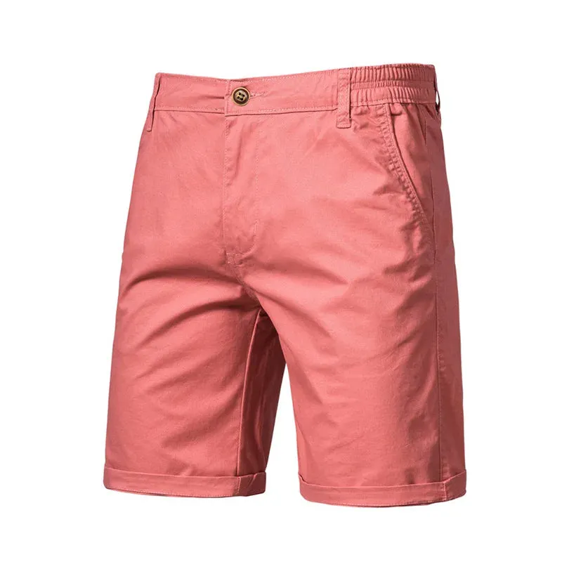 Wiaofellas  -  Men Casual Cotton Shorts Summer Sport Basketball Shorts Men Slim Soild Shorts Quick Dry Gym Beach Shorts Male Clothes Streetwear