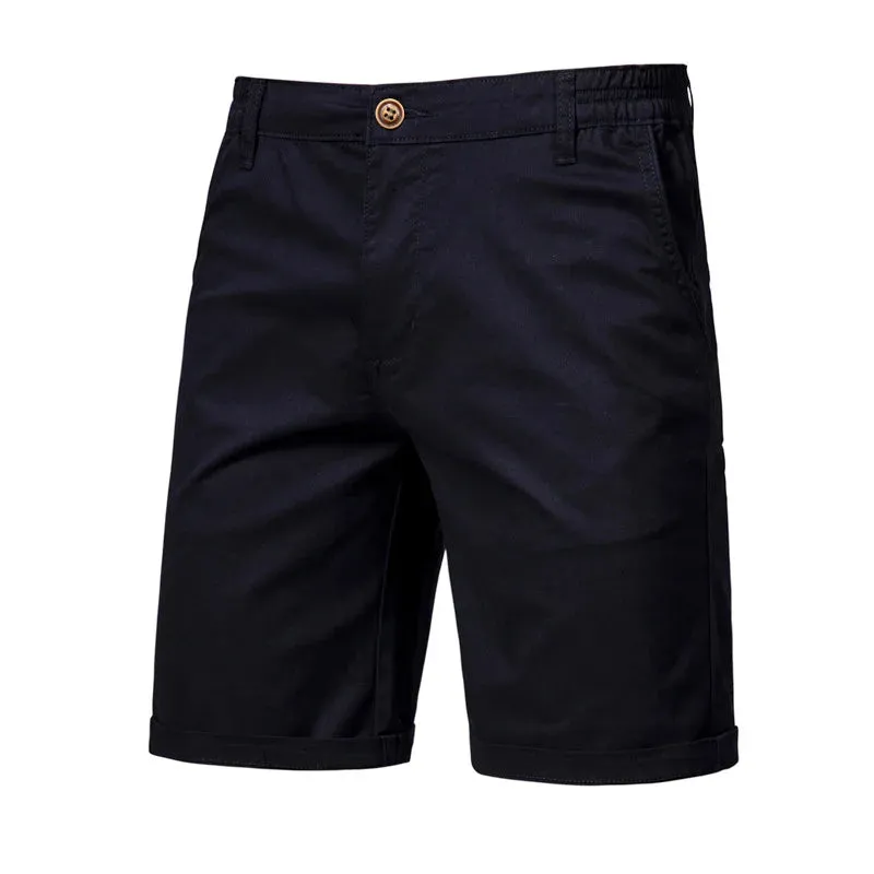 Wiaofellas  -  Men Casual Cotton Shorts Summer Sport Basketball Shorts Men Slim Soild Shorts Quick Dry Gym Beach Shorts Male Clothes Streetwear