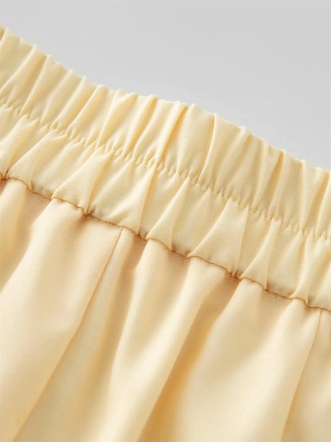 Women French Style Irregular Design Skirt Commuting High Waist Slim A-Line Umbrella Skirt