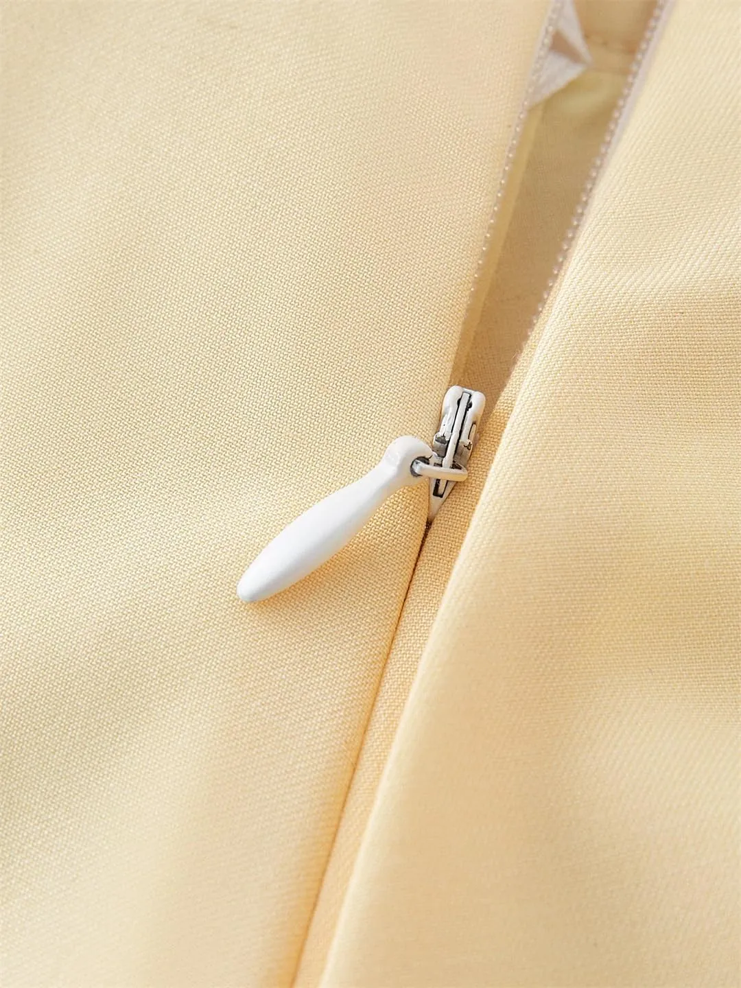 Women French Style Irregular Design Skirt Commuting High Waist Slim A-Line Umbrella Skirt