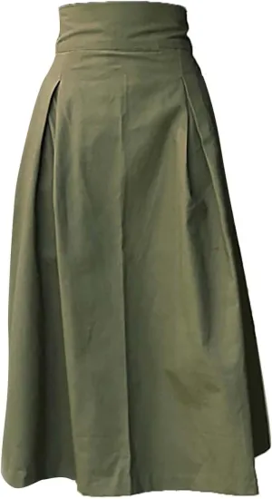 Women's A Line Umbrella Vintage Midi Skirt Bow Skirt Large Skirt Slim Waist Skirt Womens Midi Skirt Plus Size Knee